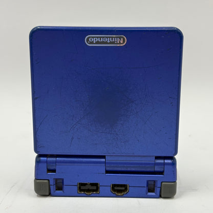 Nintendo Game Boy Advance SP Handheld Game Console AGS-001 Cobalt Blue
