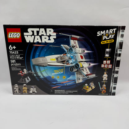 New Lego Star Wars SMART Play: Luke’s Red Five X-Wing Building Kit 6527553