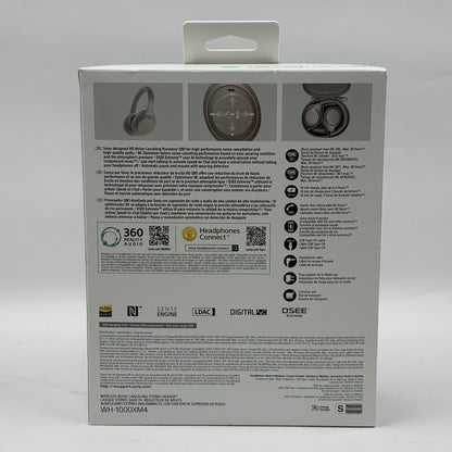 Sony WH-1000XM4 Wireless Over-Ear Bluetooth Headphones Silver