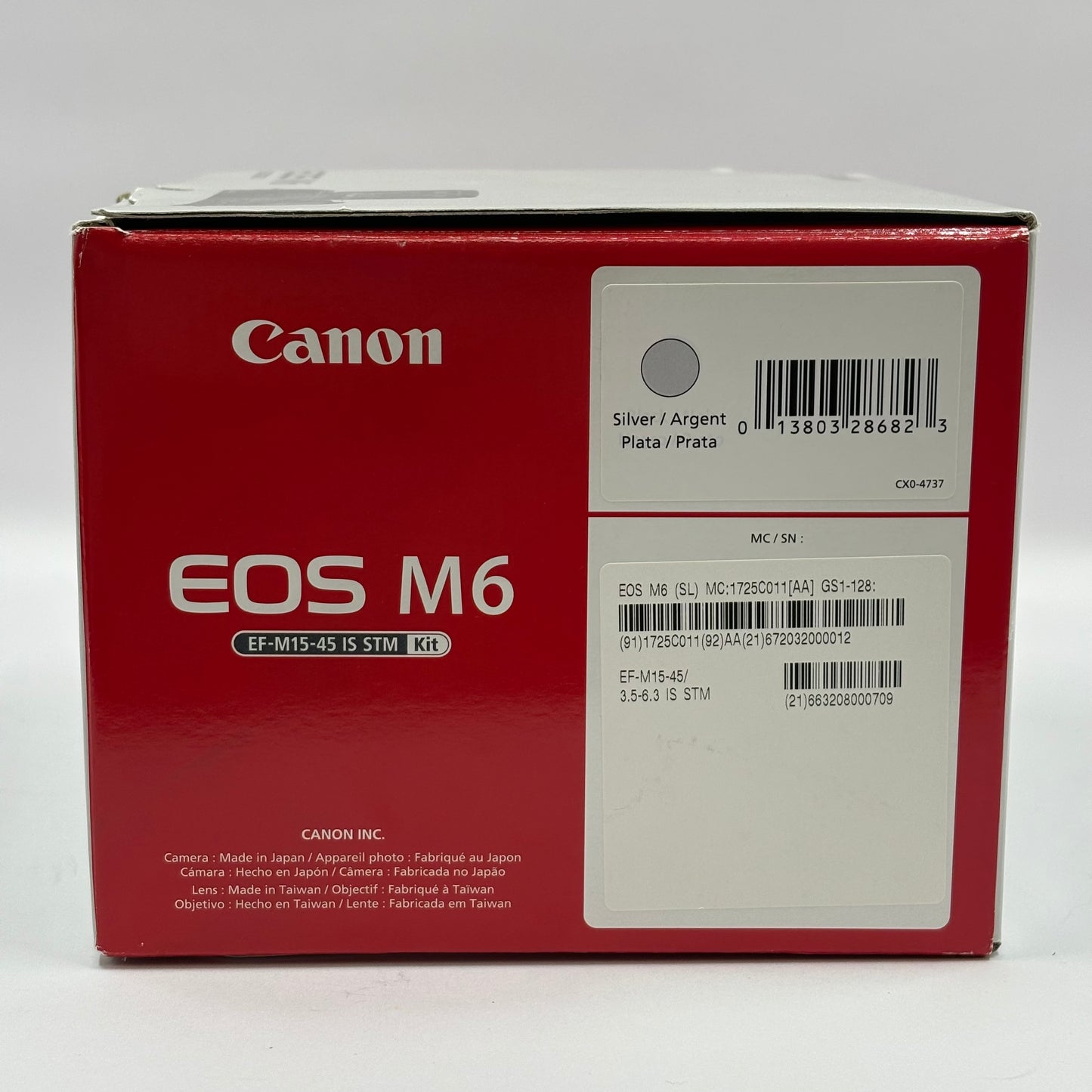 Canon EOS M6 24MP Mirrorless Camera