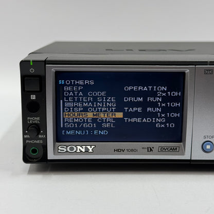 Sony HDV 1080i Digital HD Videocassette Recorder HVR-M10