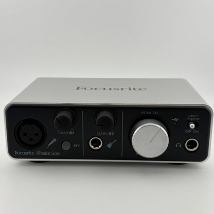 Focusrite iTrack Solo USB Audio Interface