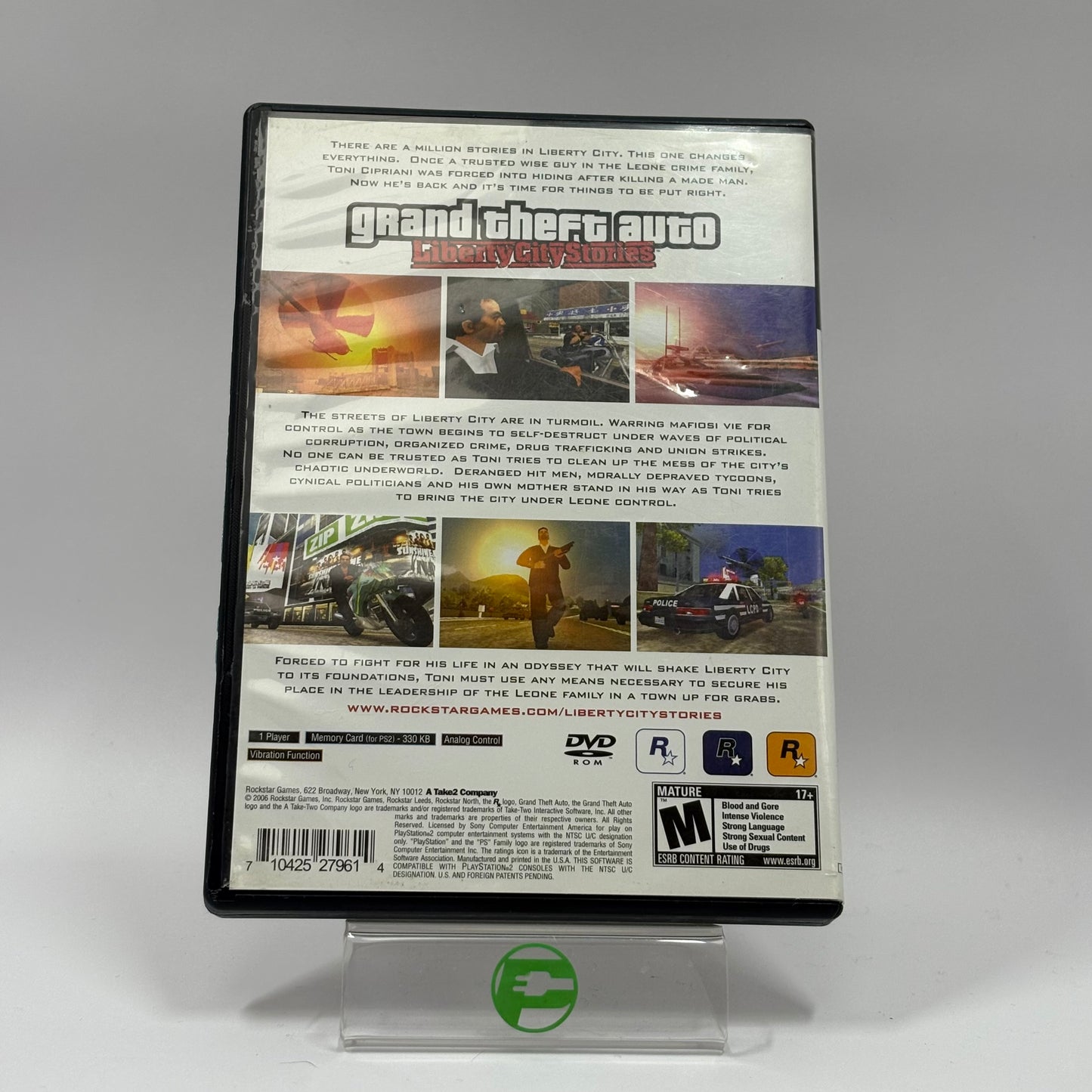 Grand Theft Auto Liberty City Stories (Sony PlayStation 2 PS2, 2006)