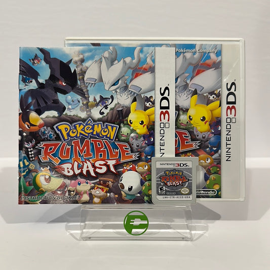 Pokemon Rumble Blast (Nintendo 3DS, 2011)