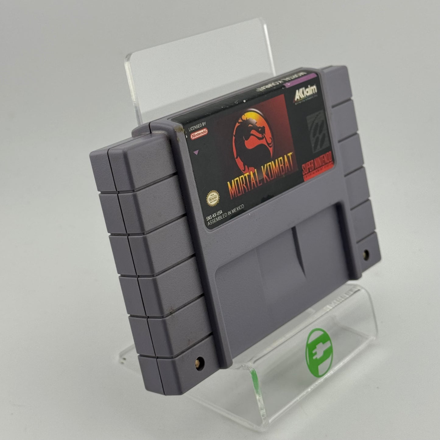 Mortal Kombat (Super Nintendo SNES, 1993) Cartridge Only