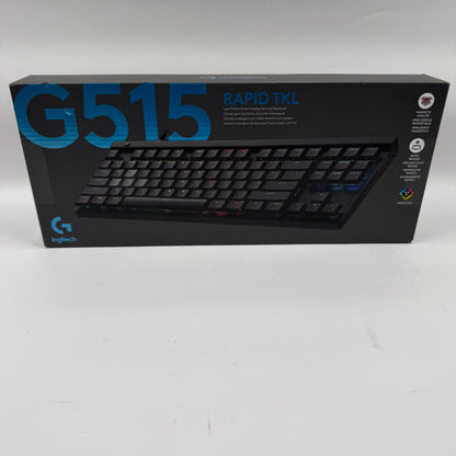 New Logitech G515 Rapid TKL Wired Gaming Keyboard YU0095