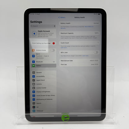 WiFi Only Apple iPad 11" (A16) 128GB Silver MD3Y4LL/A