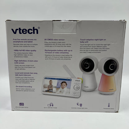 New V-Tech Baby Video Monitor RM5856-2HD