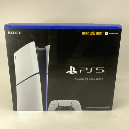 New Sony PlayStation 5 Slim Digital Edition PS5 1TB White Console Gaming System