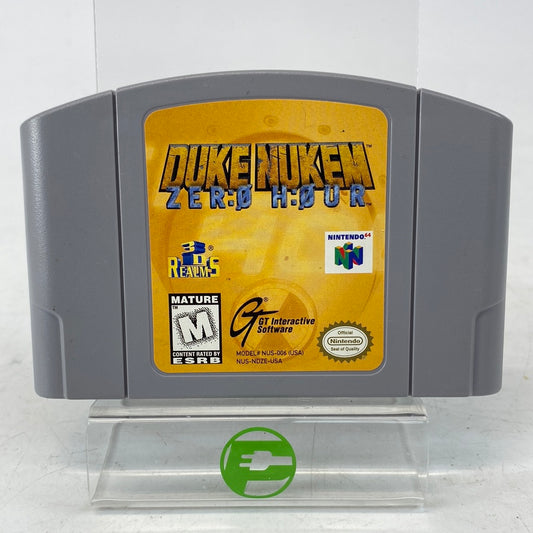 Duke Nukem Zero Hour (Nintendo 64 N64, 1999) Cartridge Only