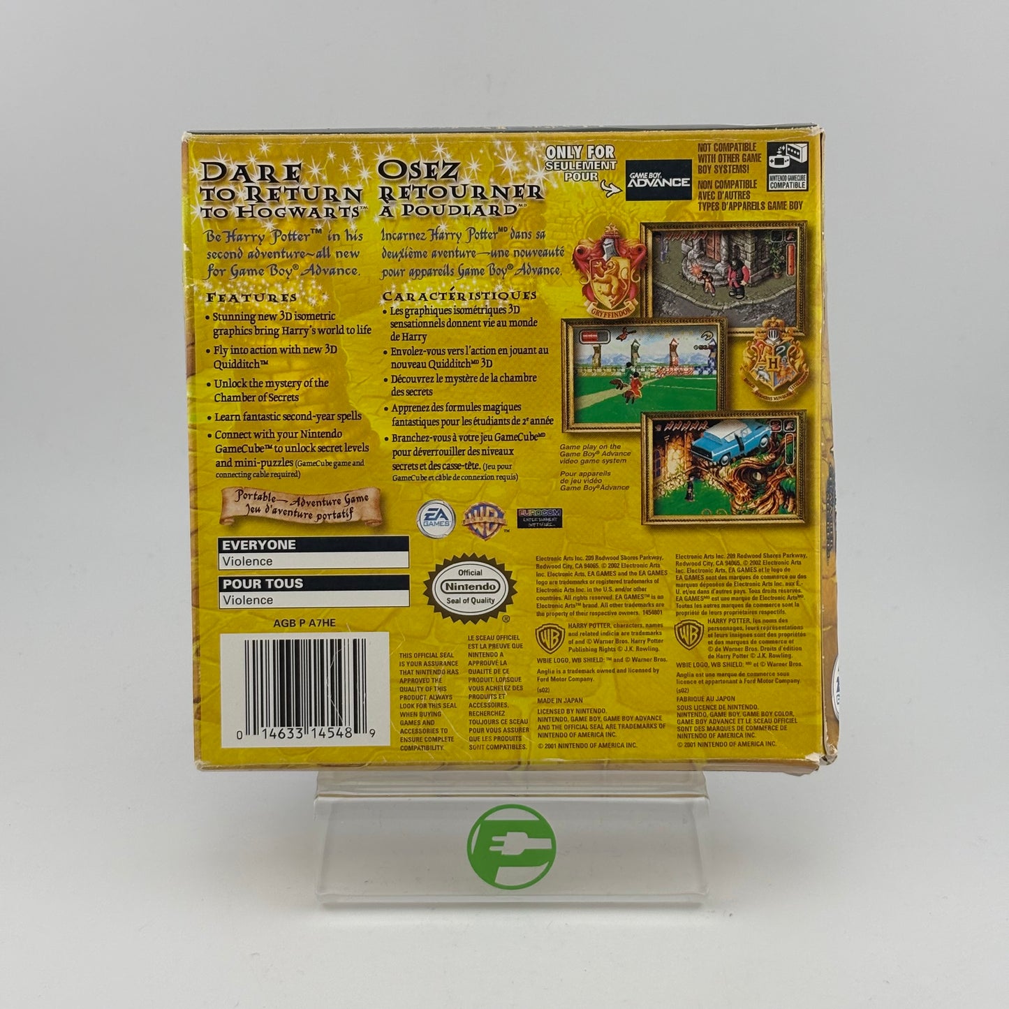 Harry Potter Chamber of Secrets (Nintendo GameBoy Advance, 2002)