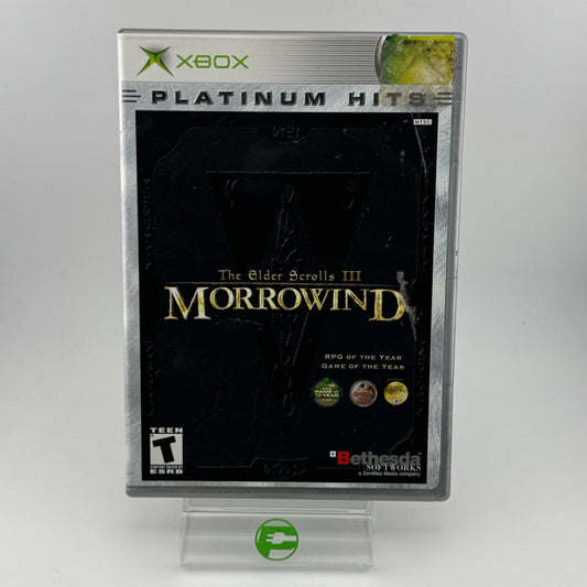 Elder Scrolls III Morrowind (Microsoft Xbox, 2002)
