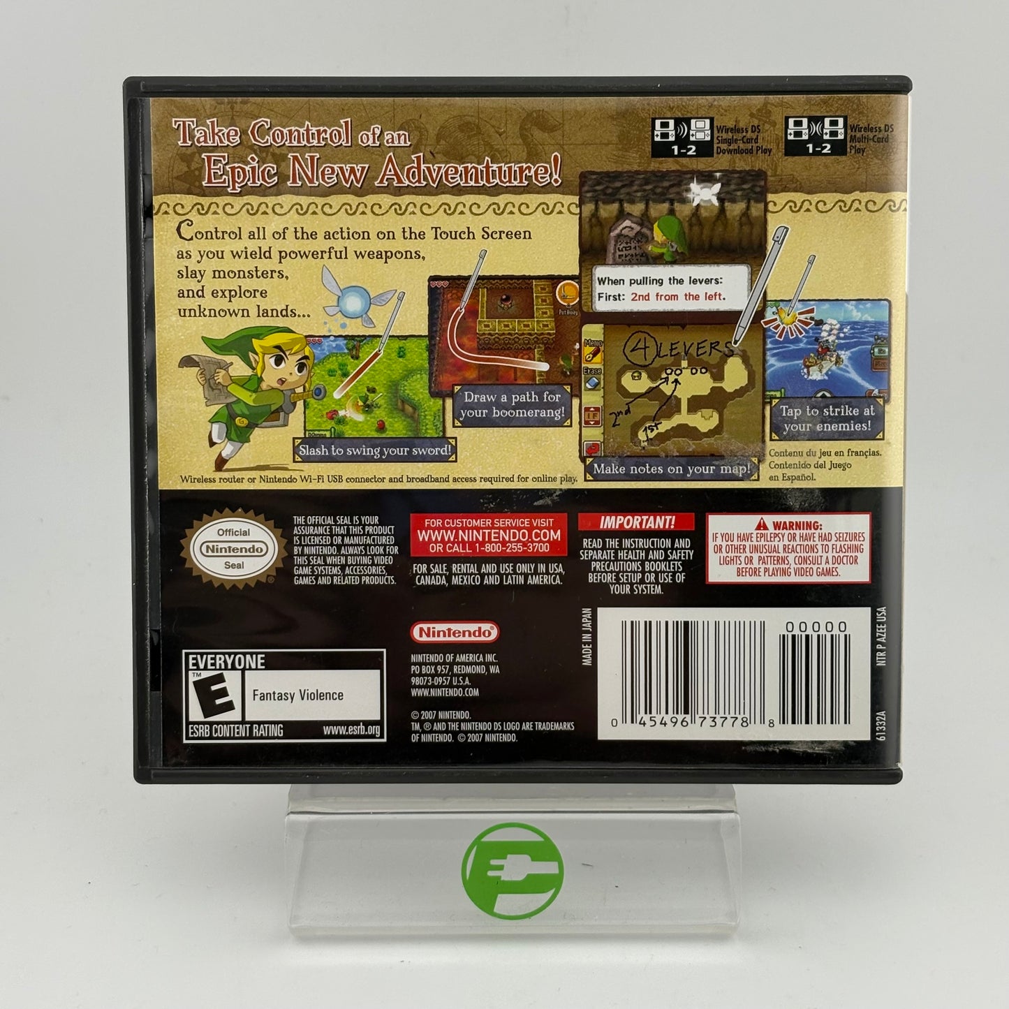 Zelda Phantom Hourglass (Nintendo DS, 2007)