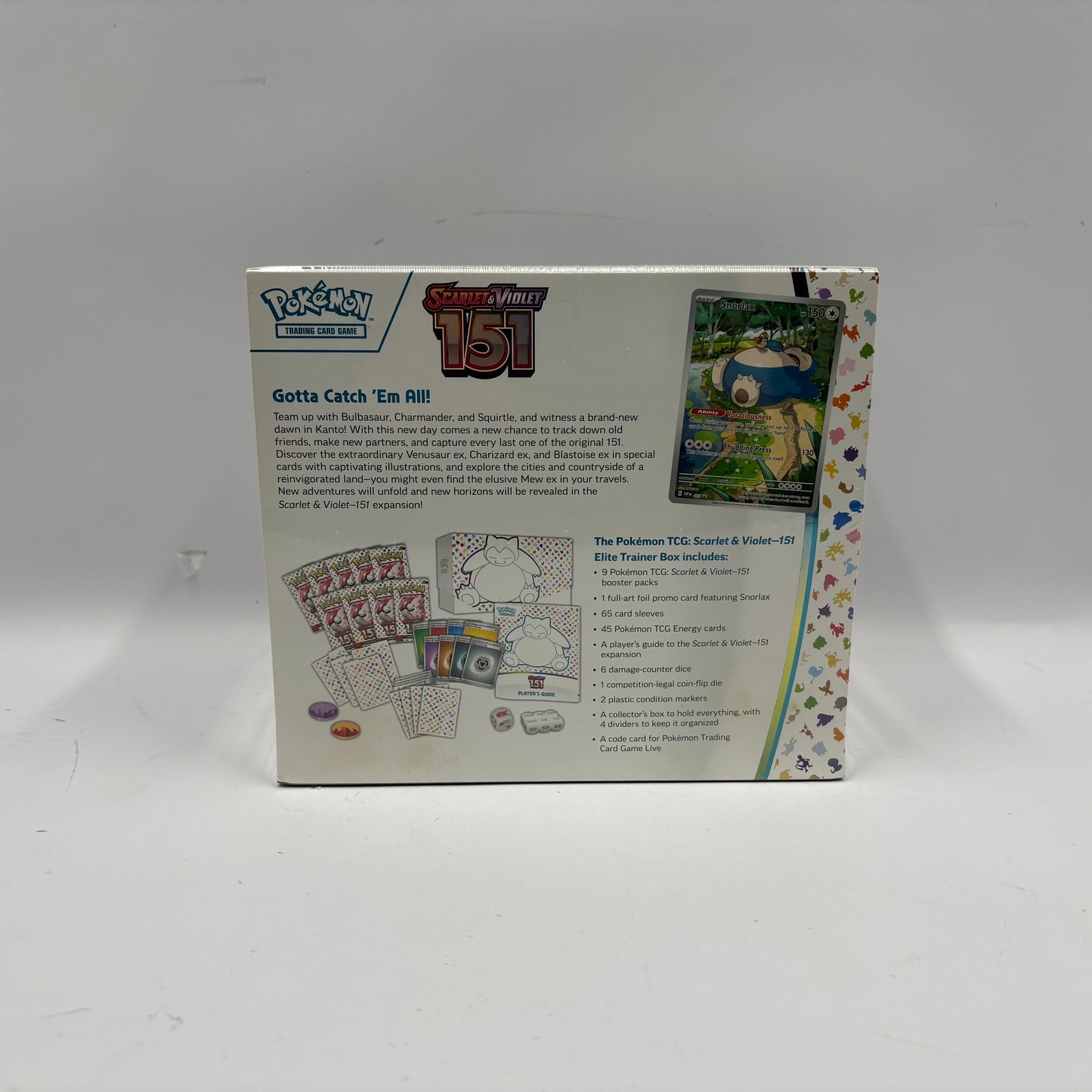 New Pokémon TCG Scarlet & Violet 151 Elite Trainer Box