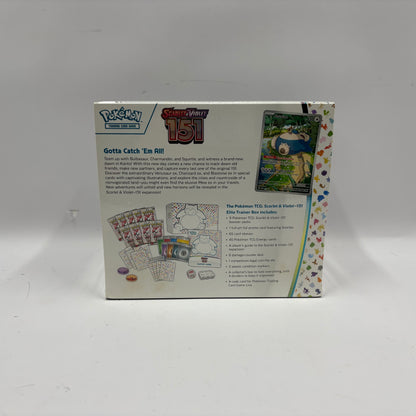 New Pokémon TCG Scarlet & Violet 151 Elite Trainer Box