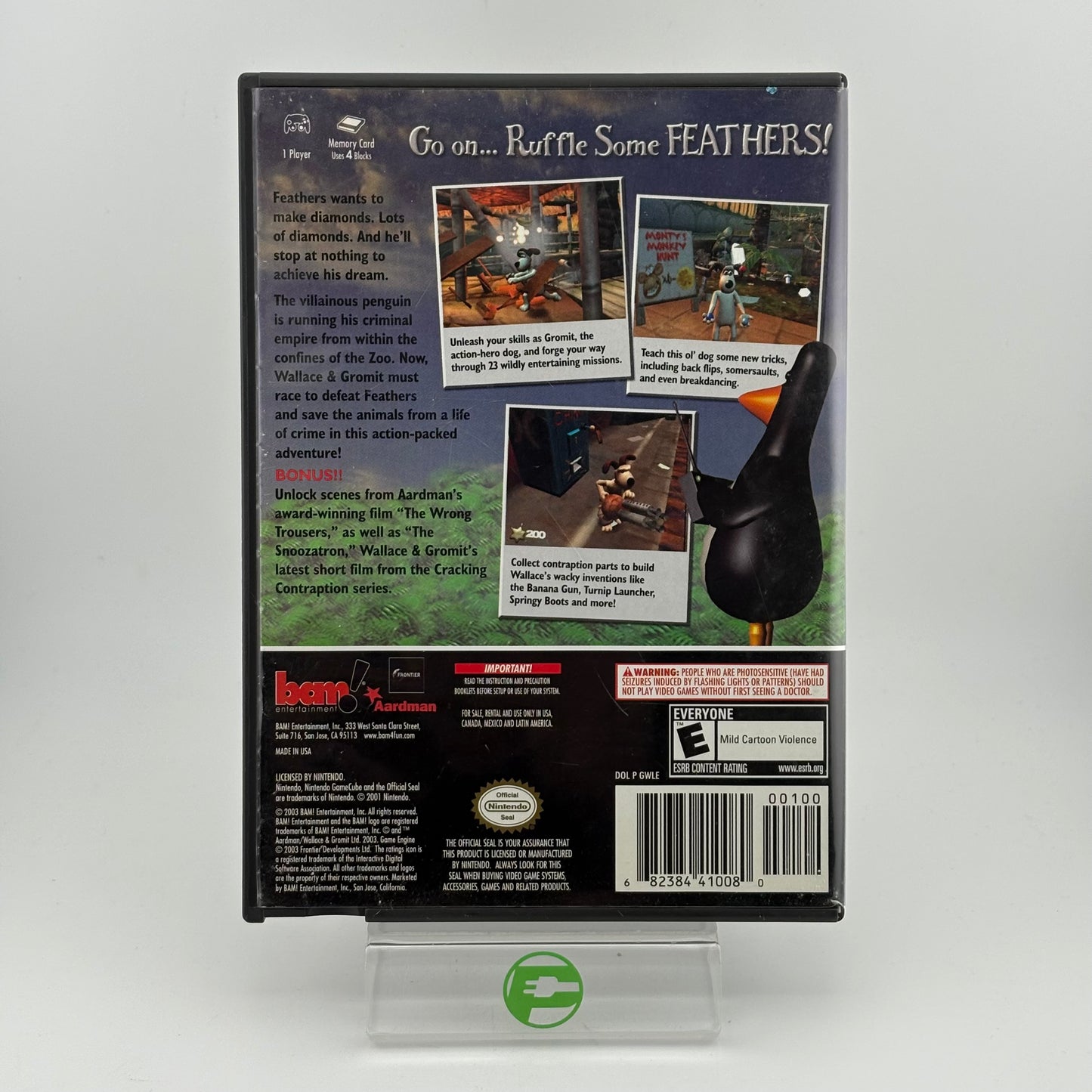 Wallace and Gromit Project Zoo (Nintendo GameCube, 2003)