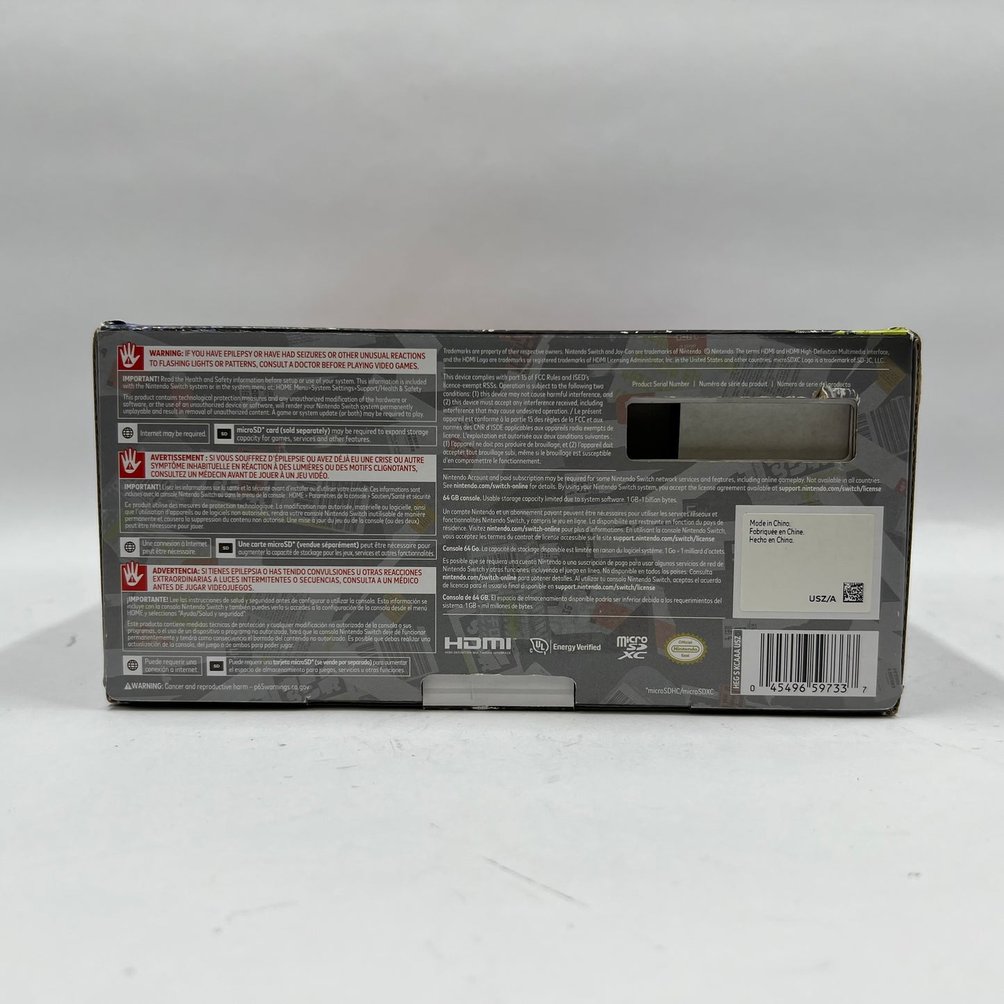 Nintendo Switch OLED Video Game Console HEG-001 Splatoon 3 Edition