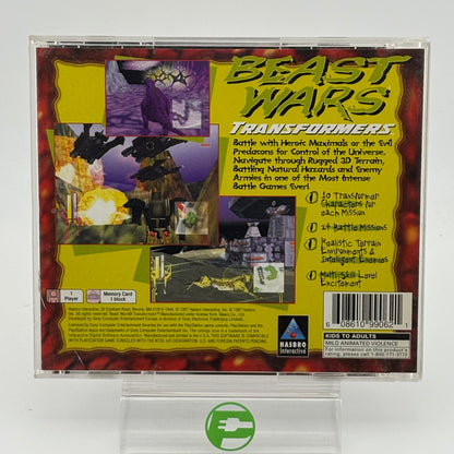 Beast Wars Transformers (Sony PlayStation 1 PS1, 1997)