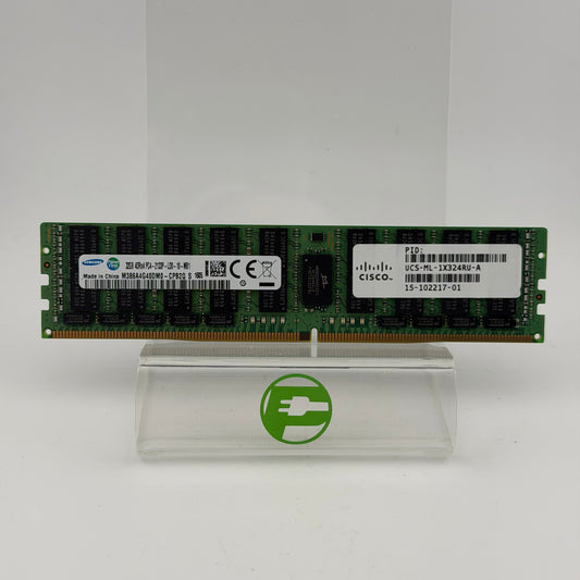 Samsung 32GB (1x32GB) 4DRx4 PC4-2133P DDR4 ECC RAM M386A4G40DM0-CPB2Q