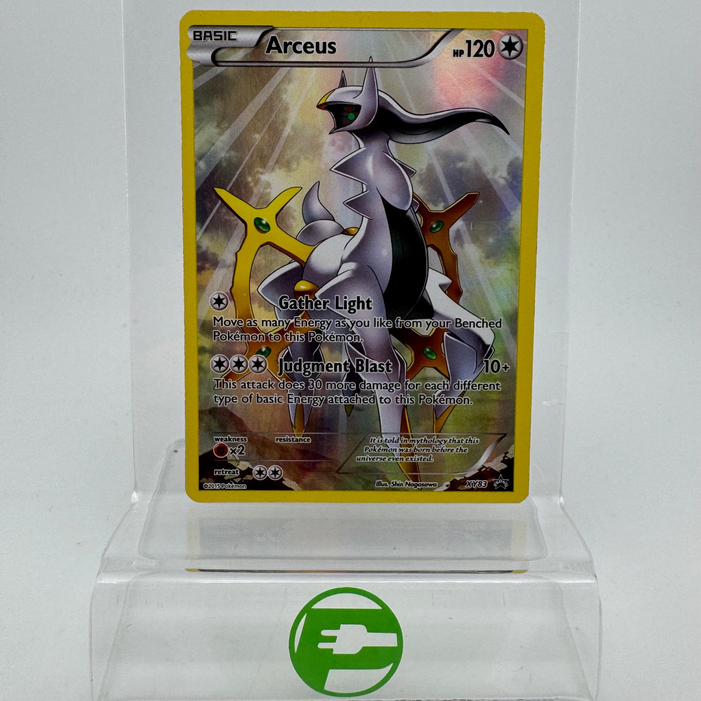 Pokémon TCG Promo Arceus #XY83 Holo English LP