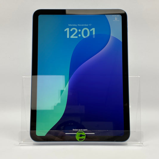 WiFi Only Apple iPad 11" (A16) 128GB Blue MD4A4LL/A