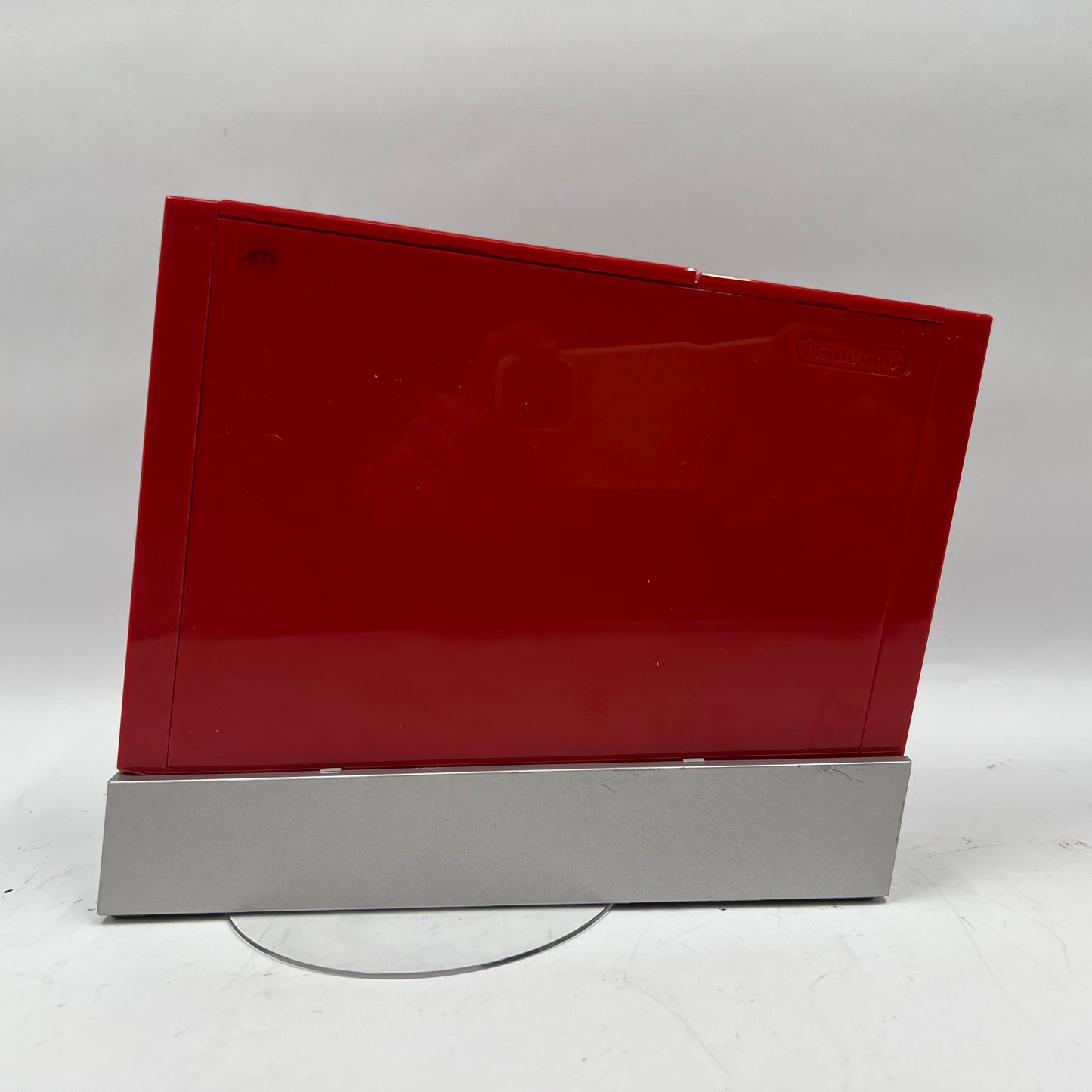 Nintendo Wii Game Console RVL-001 Red 25th Anniversary Edition with Game Disc