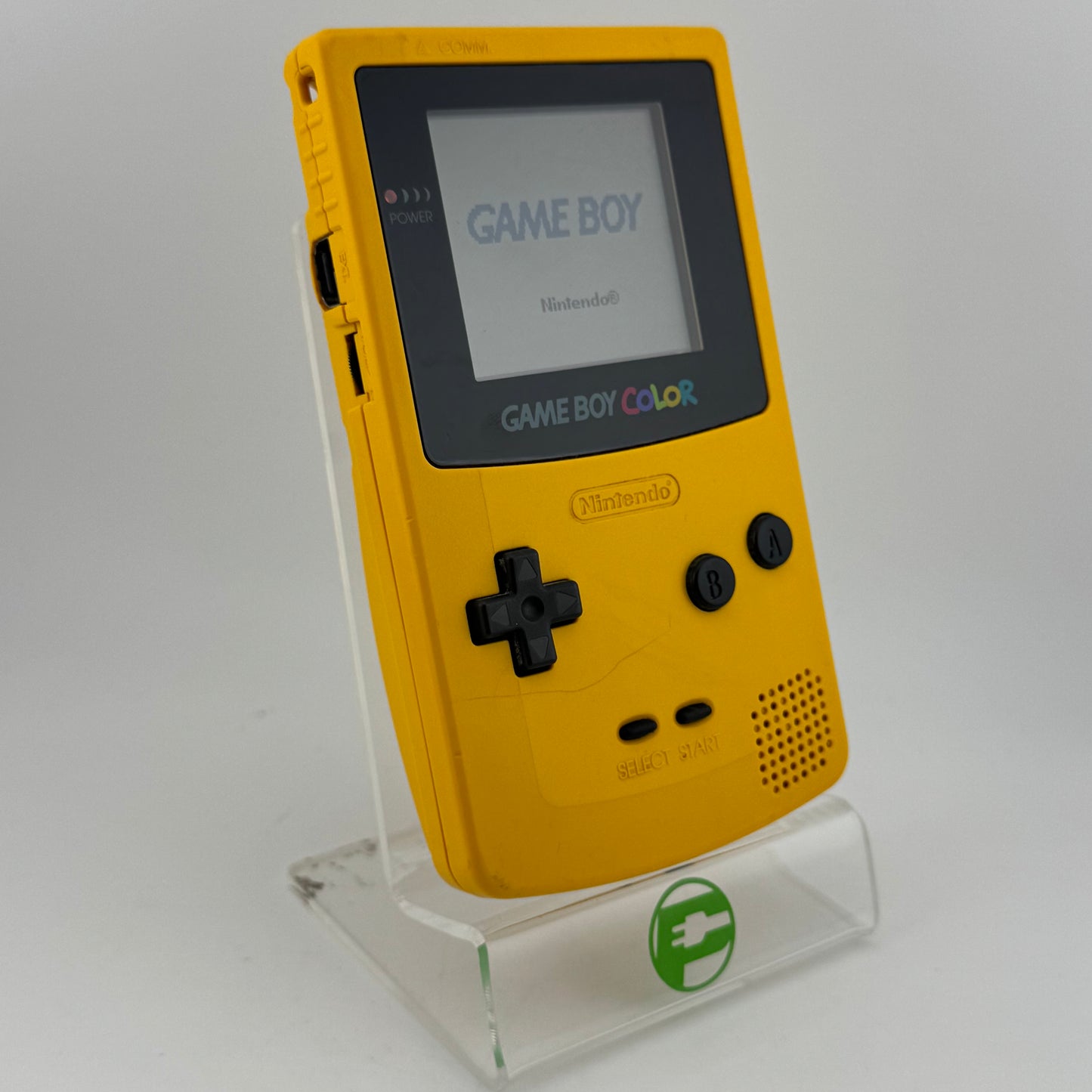 Nintendo Game Boy Color Handheld Game Console CGB-001 Dandelion Yellow