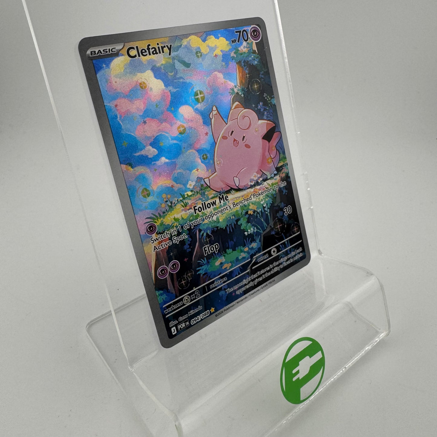 Pokémon TCG Perfect Order Clefairy #94 Holo English NM