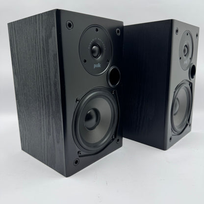 Polk Audio T15 Passive Bookshelf Speakers Black
