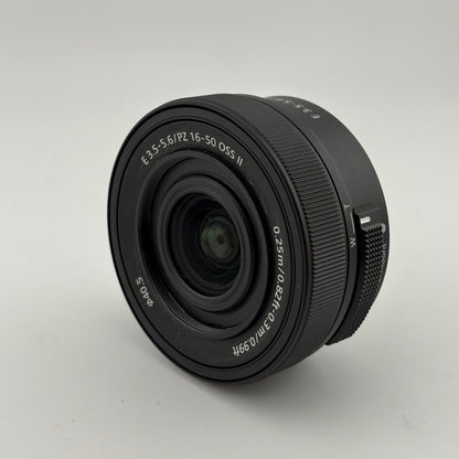 Sony E 16-50mm OSS f/3.5-5.6 PZ E-Mount Optical Steady Shot SELP16502