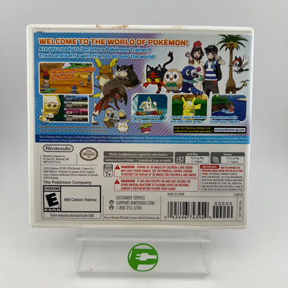 Pokemon Moon (Nintendo 3DS, 2016)
