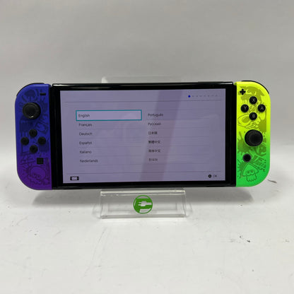 Nintendo Switch OLED Video Game Console HEG-001 Splatoon 3 Edition