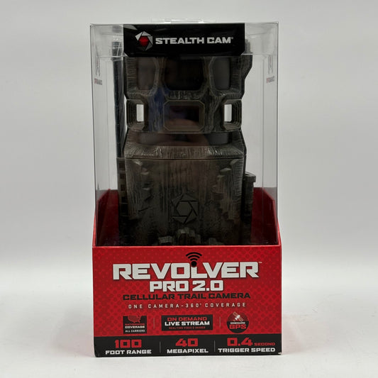 New Stealth Cam Revolver Pro 2.0 Cellular Trail Camera STC-RVLRP2