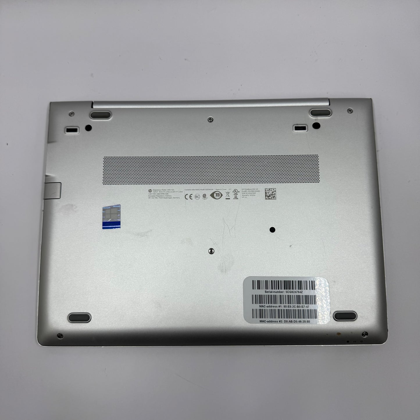 HP EliteBook 830 G5 8265NGW 13.3" i5-8350U 1.9GHz 32GB RAM 512GB SSD