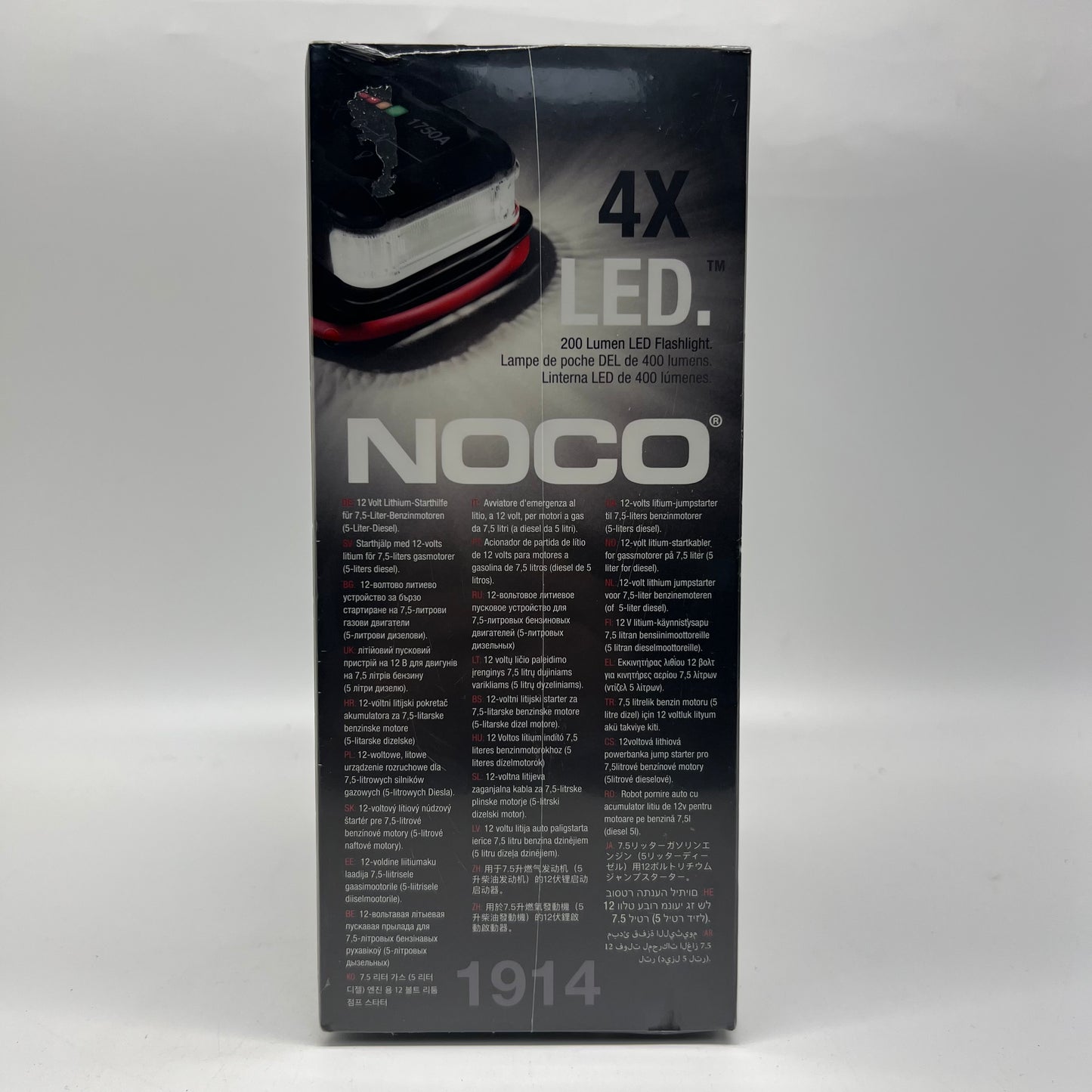 New Noco Boost X 12V 1750A Ultrasafe Jump Starter GBX55