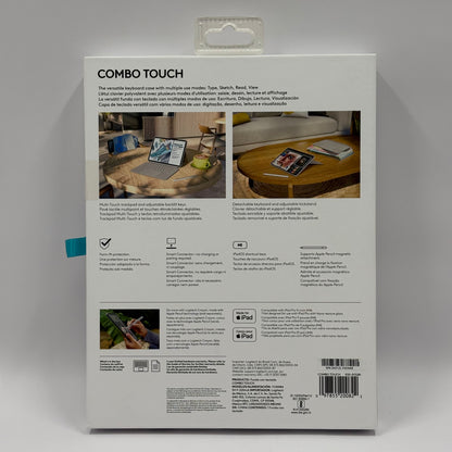 New Logitech Combo Touch 11 inch (M4) Keyboard Case YU0084