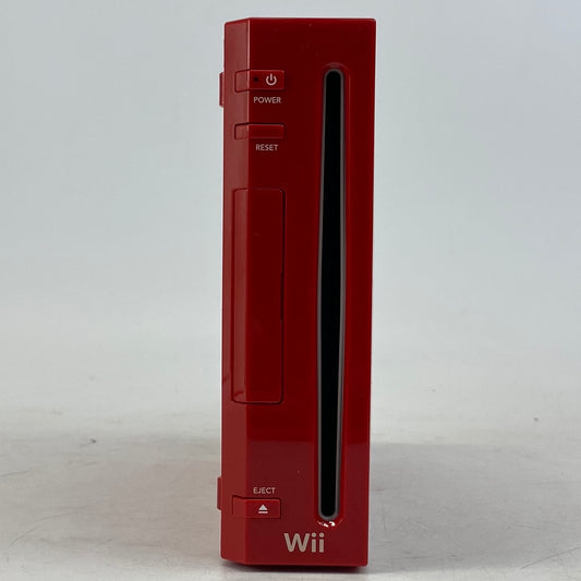 Nintendo Wii Video Game Console Only RVL-001 Red