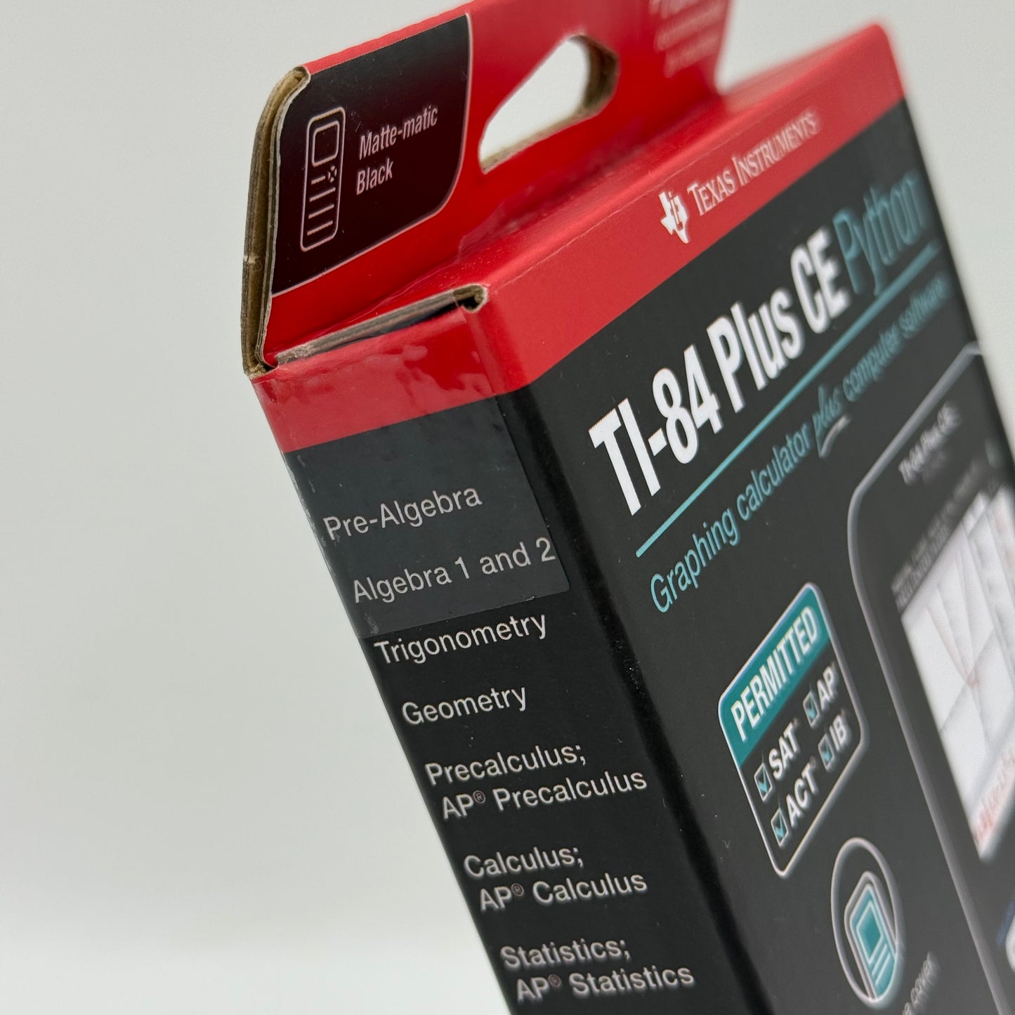 New Texas Instruments TI-84+ CE Python Black Graphing Calculator