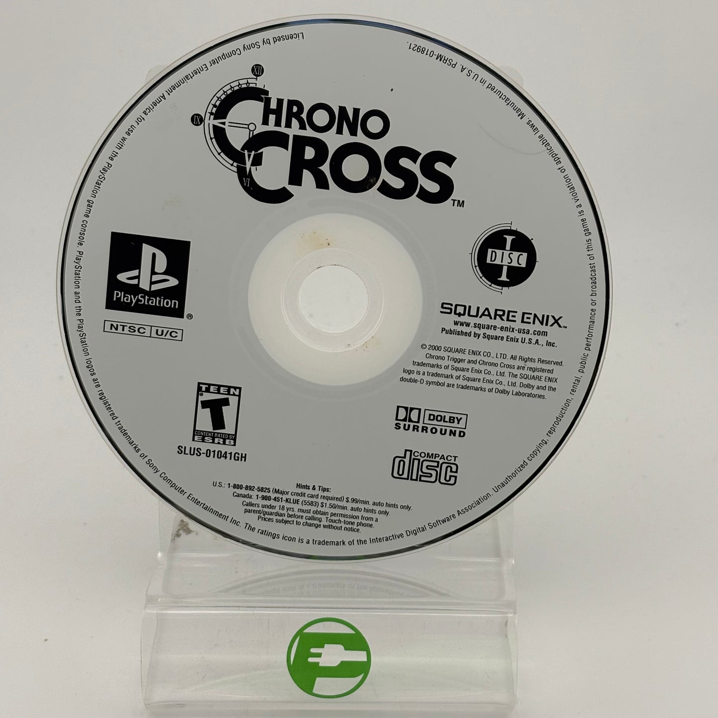 Chrono Cross [Greatest Hits] (Sony PlayStation 1 PS1, 2022)