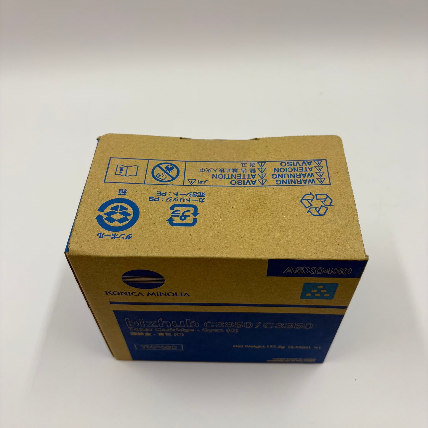 New Konica Minolta A5X0430 Toner Cartridge Cyan (C)
