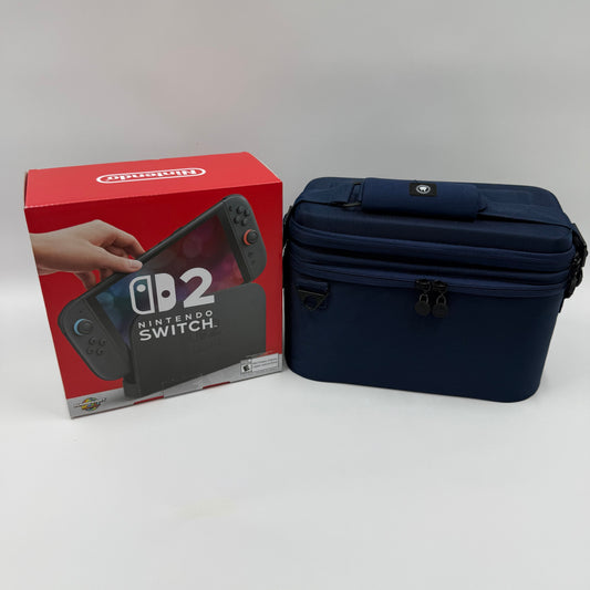 New Nintendo Switch 2 Video Game Console Mario Kart World Bundle BEE-001 Black