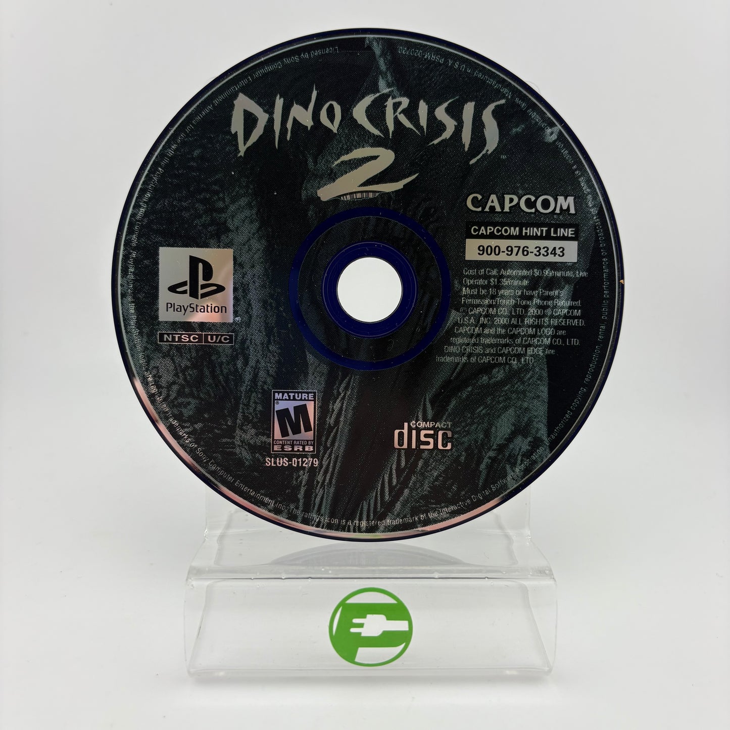Dino Crisis 2 (Sony PlayStation 1 PS1, 2000)