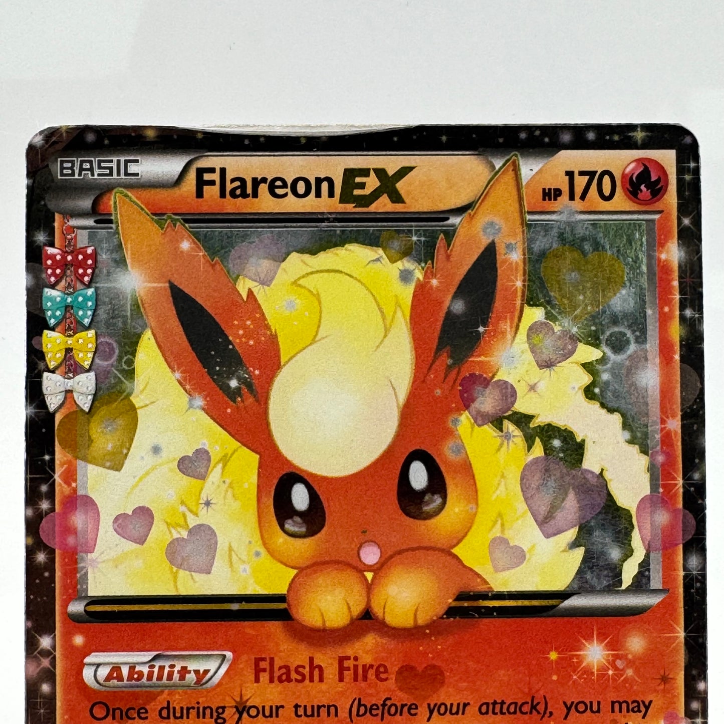 Pokémon TCG Generations Flareon EX #RC6 Holo English