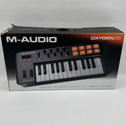 M-Audio Oxygen 25 MK IV USB MIDI Keyboard Controller