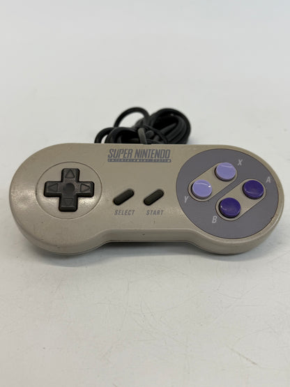 Super Nintendo SNES Original Wired Controller SNS-005 Gray