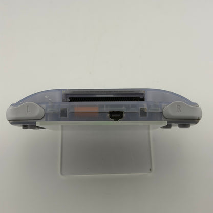 Nintendo Game Boy Advance Handheld Game Console Only AGB-001 Clear Glacier