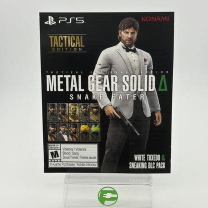 Metal Gear Solid Delta: Snake Eater (Sony PlayStation 5 PS5, 2025)