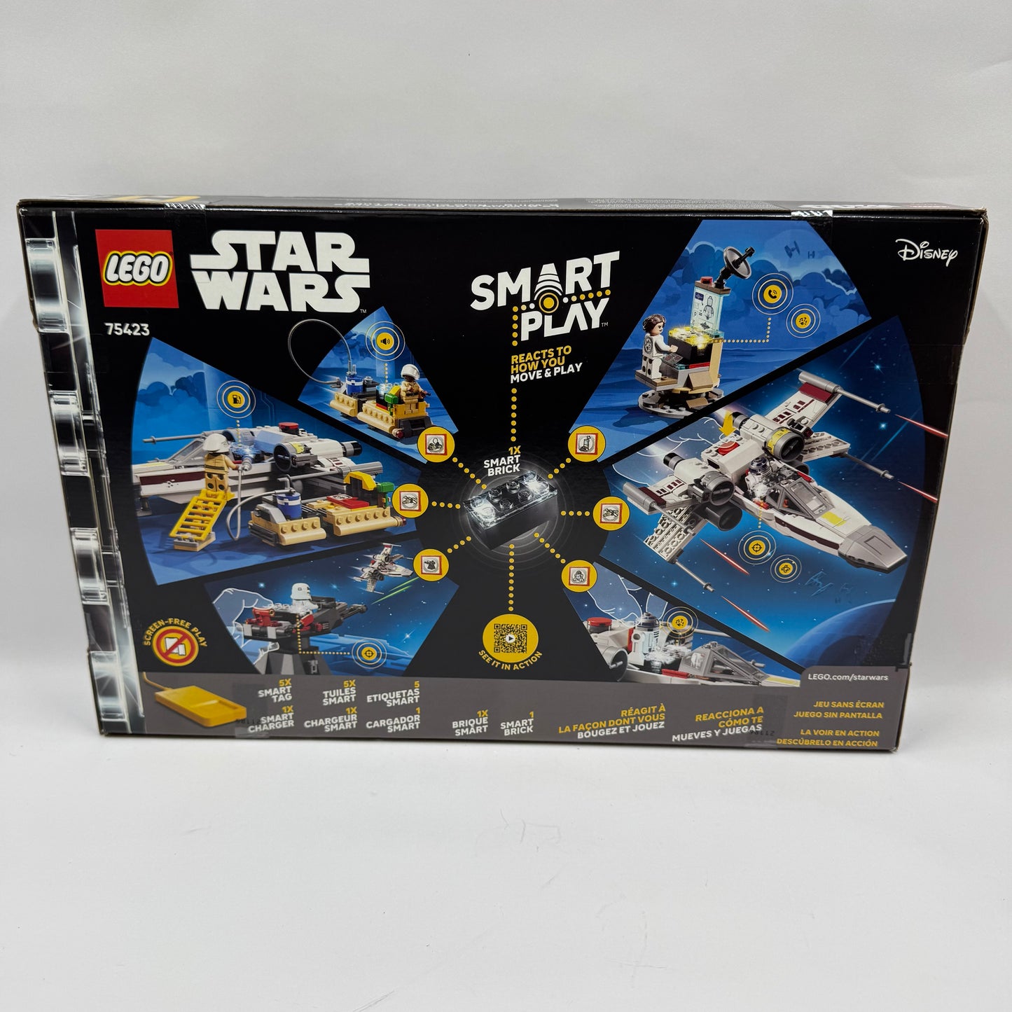 New Lego Star Wars SMART Play: Luke’s Red Five X-Wing Building Kit 6527553
