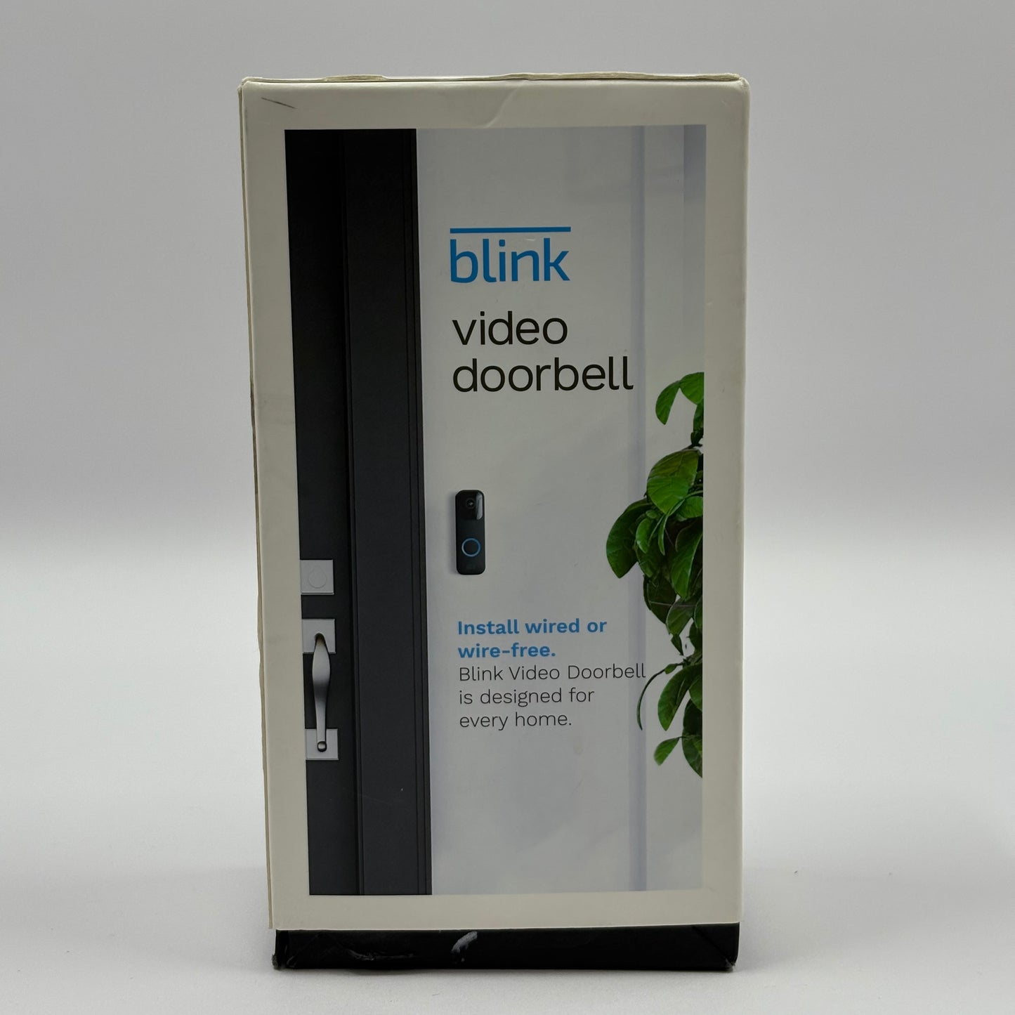 New Blink Smart WiFi Video Doorbell Black B08SG2MS3V