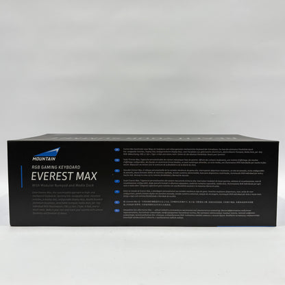 Mountain Everest Max Black MG-EVK1B-CR1-US For PC